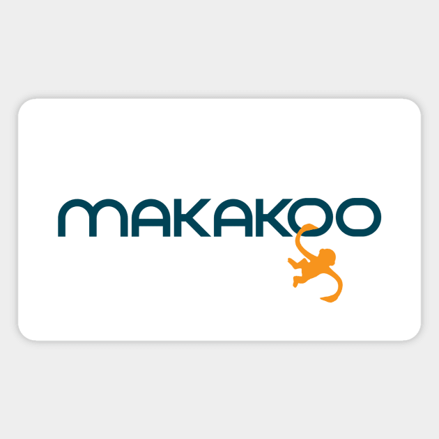 Makakoo Monkey Business Too Magnet by Makakoo Designs